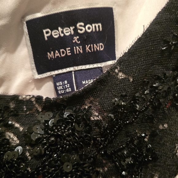 Anthropologie Peter Som Brushstroke Blossom Dress. Size 8 - Picture 7 of 10